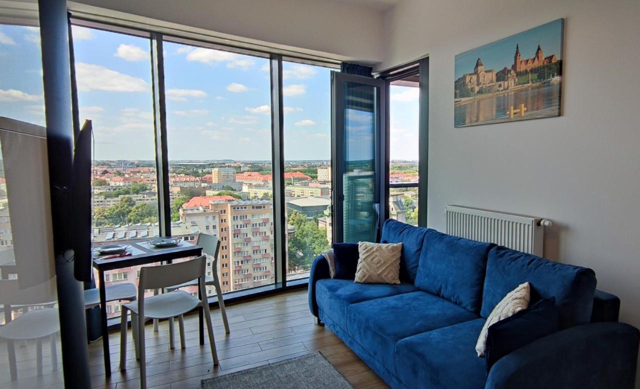 Апартаменты Aleda Tower, 14 Floor, Balkon Щецин Экстерьер фото