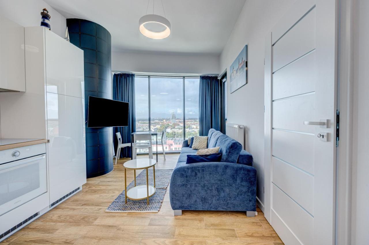 Апартаменты Aleda Tower, 14 Floor, Balkon Щецин Экстерьер фото