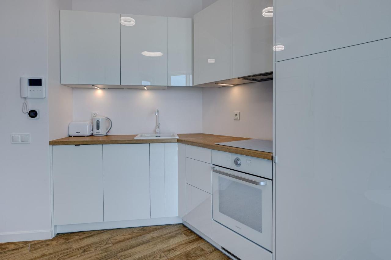 Апартаменты Aleda Tower, 14 Floor, Balkon Щецин Экстерьер фото